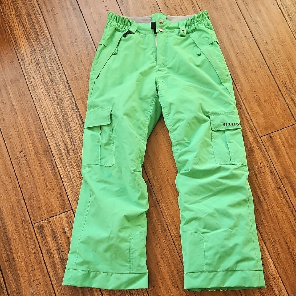 Youth 686‎ Green Snow Pants